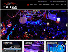 Tablet Screenshot of citybeatdjs.com